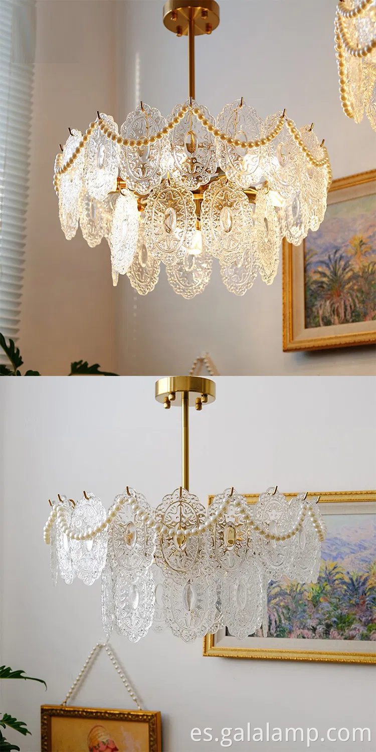 Elegante luz colgante minimalista para salas de estar modernas